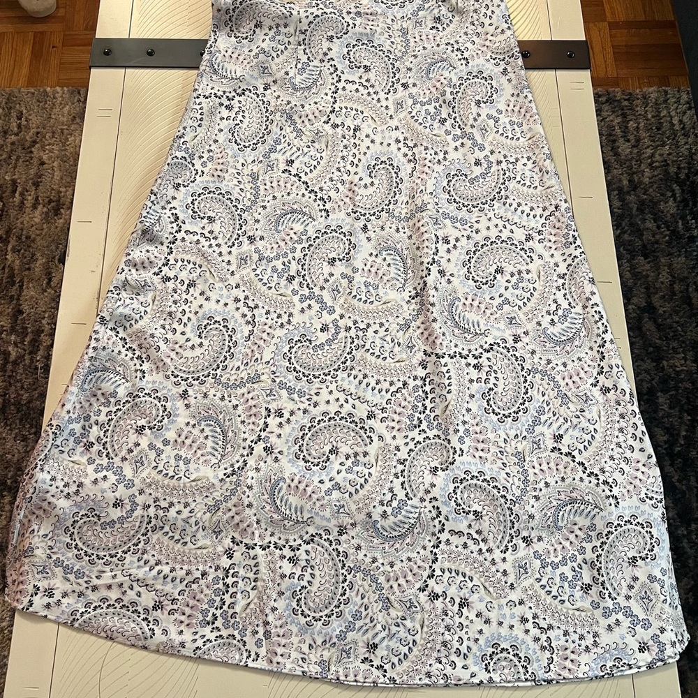 LOFTPaisley Print Skirt